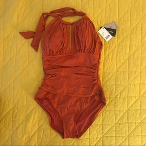 One-piece, high-neck Swimsuit